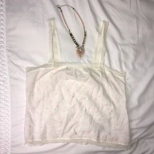 AERIE: Camisole laced and heart top